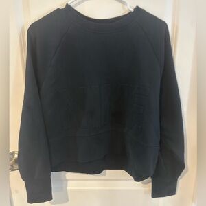 Nike cropped crewneck size s